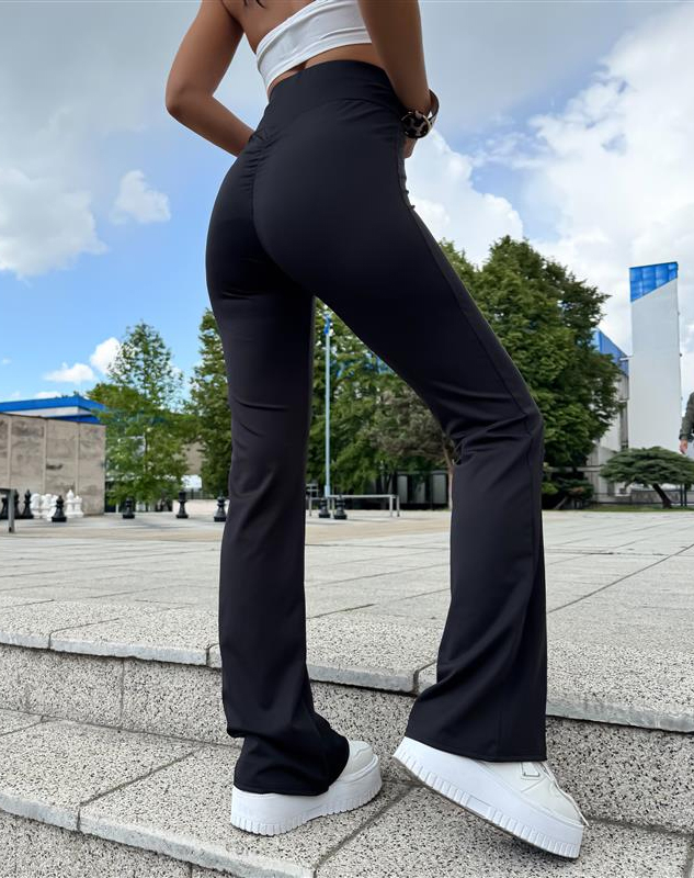 Čierne zvonové legíny