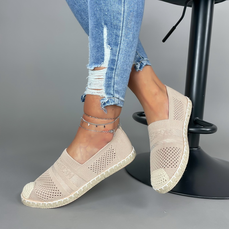 Tmavobéžové mokasíny