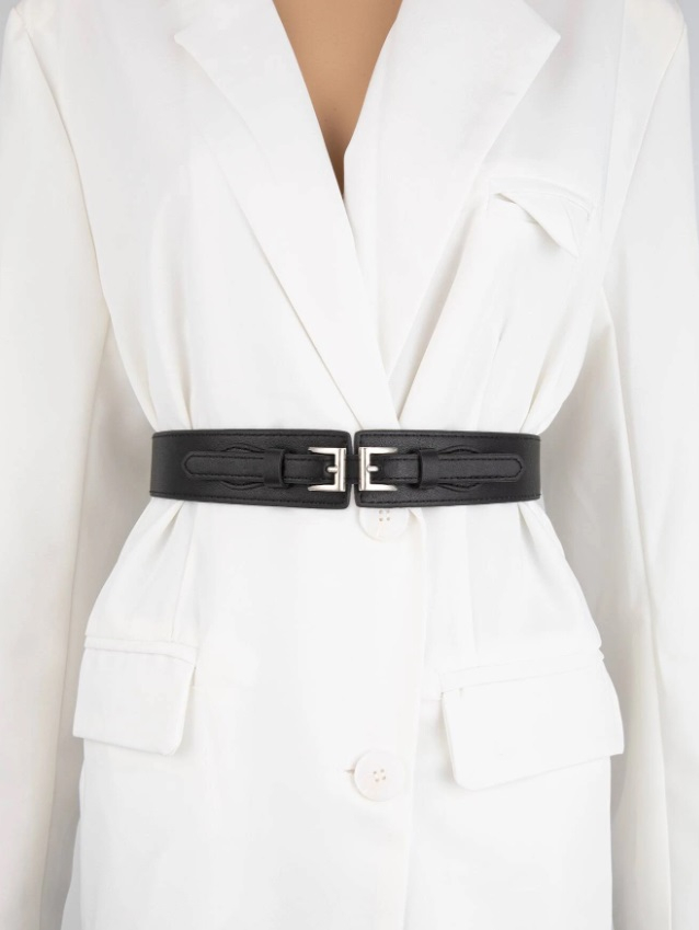 Čierny elastický opasok