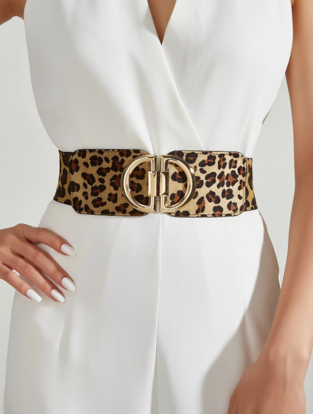 Leopardí  elastický opasok