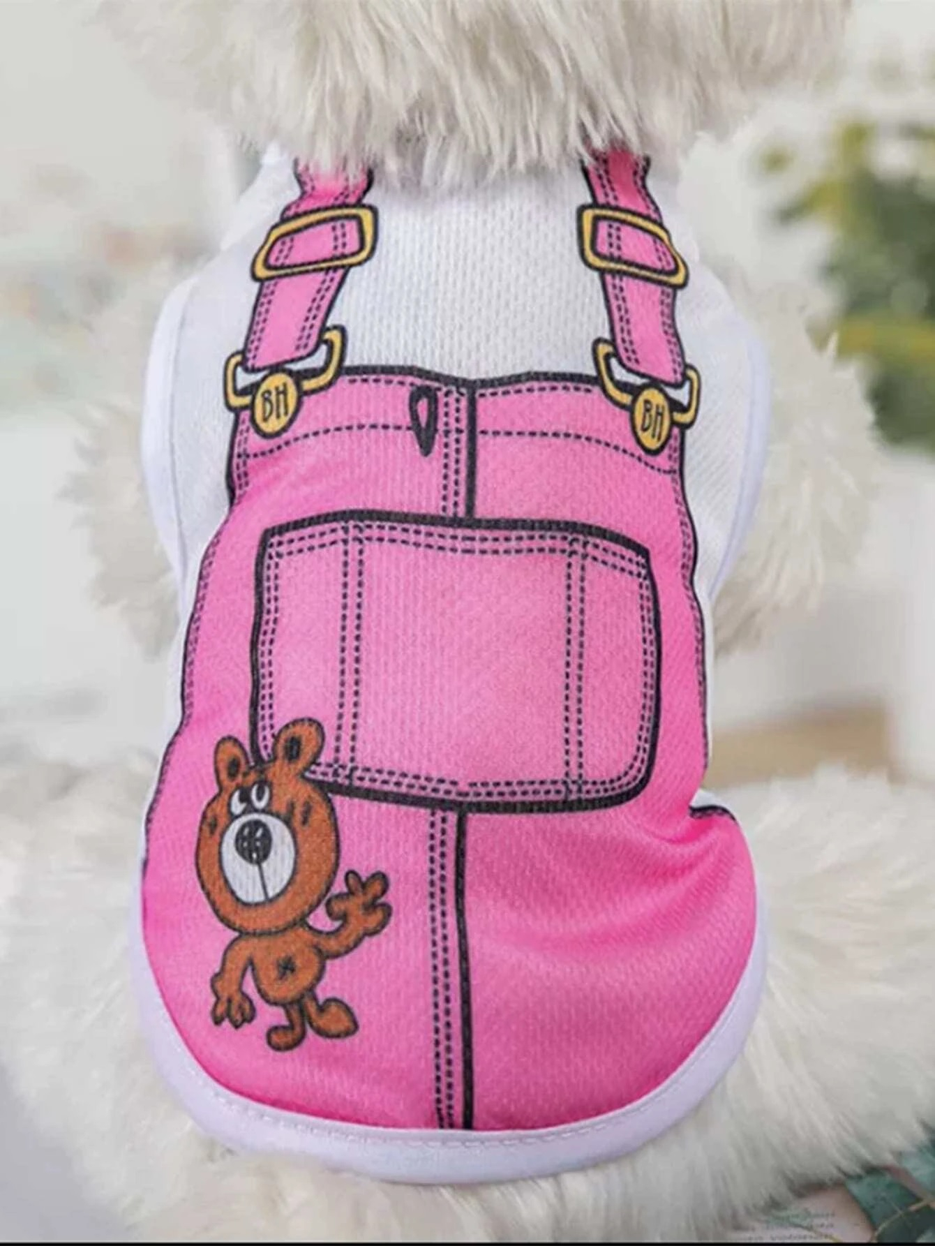 Ružový top pre psa