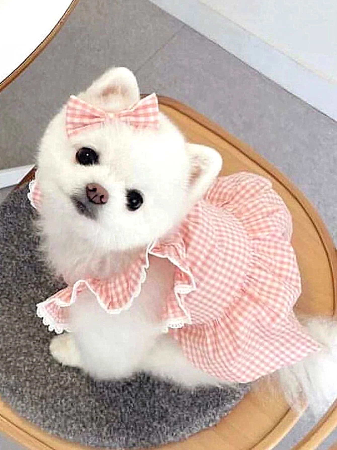 Ružový top pre psa