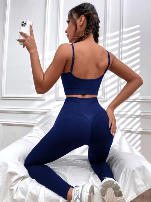 Modrá fitnes súprava