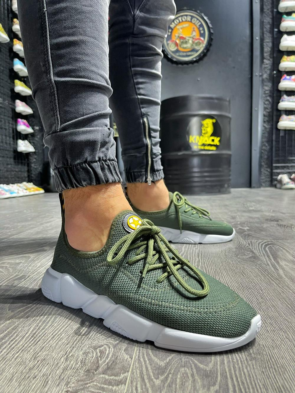 Zelené  pánske tenisky