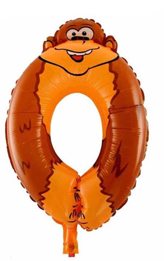 Detský balón 0 opička