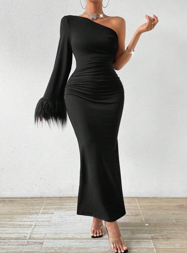Čierne elegantné šaty