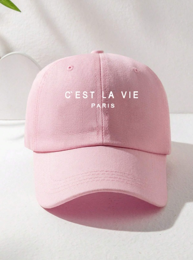 Ružová šiltovka PARIS