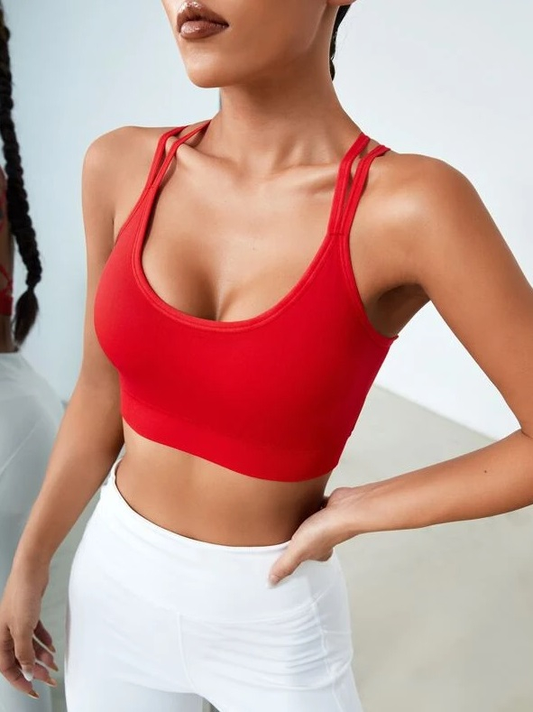 Červený športový top