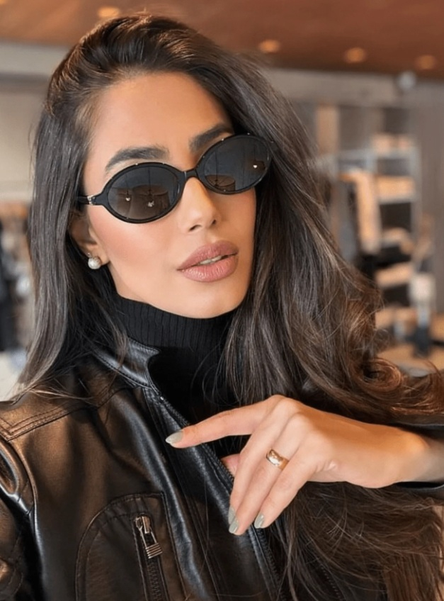 Čierne slnečné okuliare