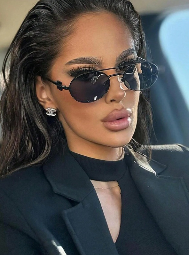 Čierne  slnečné okuliare