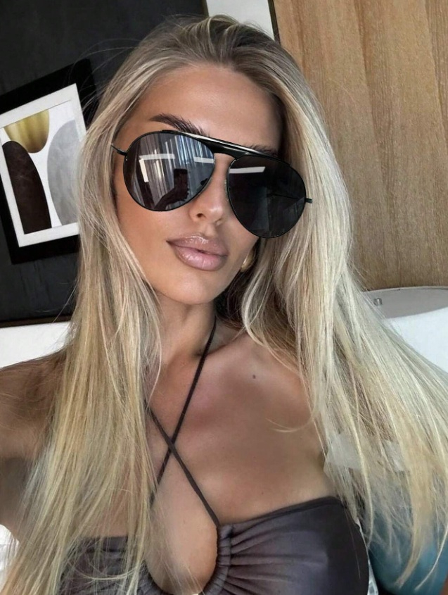 Čierne slnečné okuliare