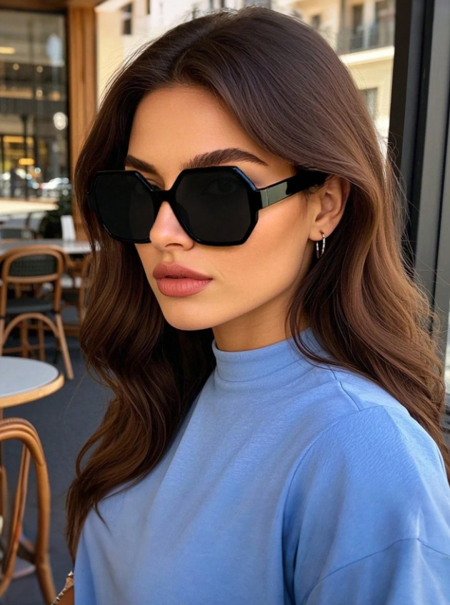 Čierne slnečné okuliare