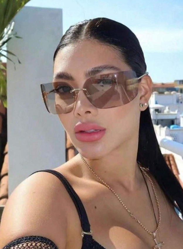 Hnedé slnečné okuliare