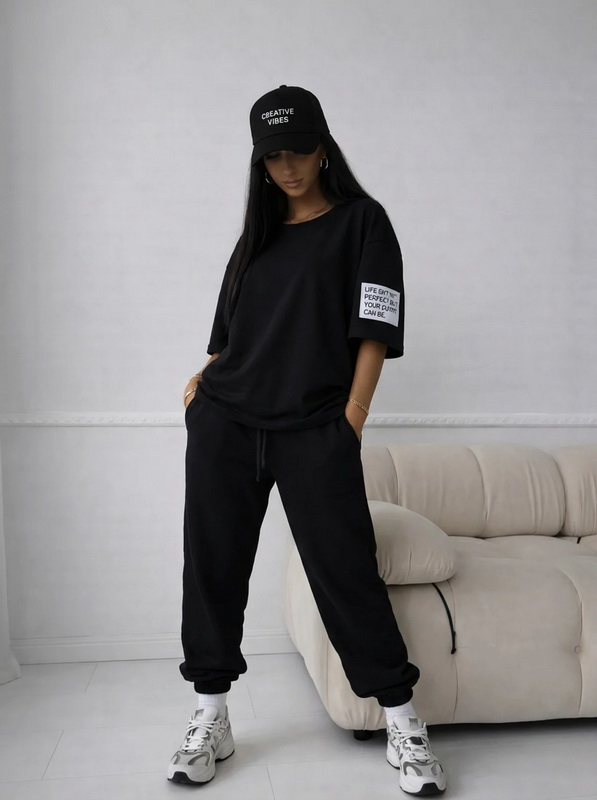 Čierna tepáková súprava