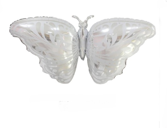 Strieborný balón motýľ