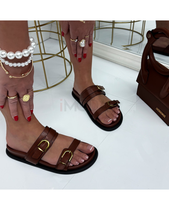 Hnedé šľapky-326739-20