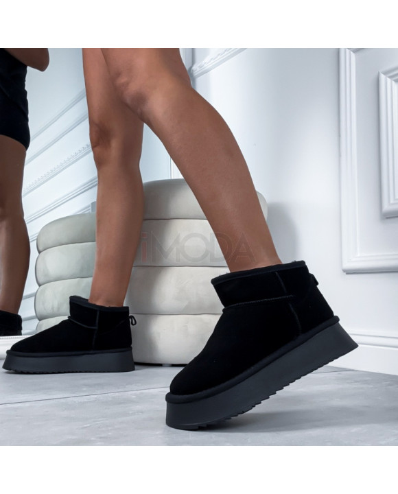 Snehule z brúsenej kože-322912-20