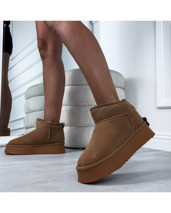 Snehule z brúsenej kože-322905-20