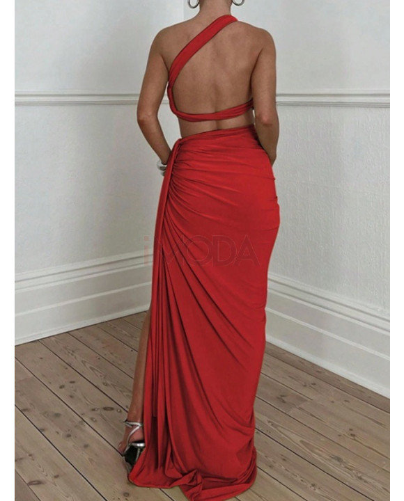 Červený sukňový komplet-322354-20