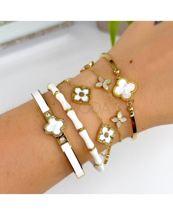 Dámsky oceľový náramok-321586-20