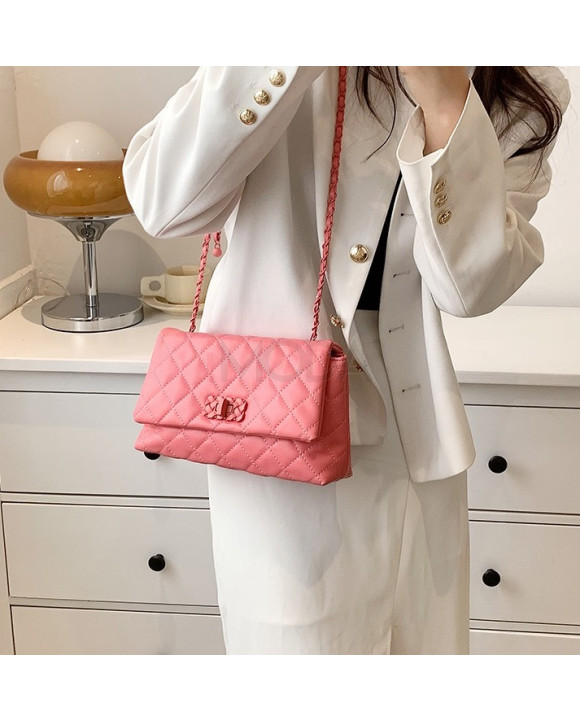 Ružová prešívaná kabelka-271181-20