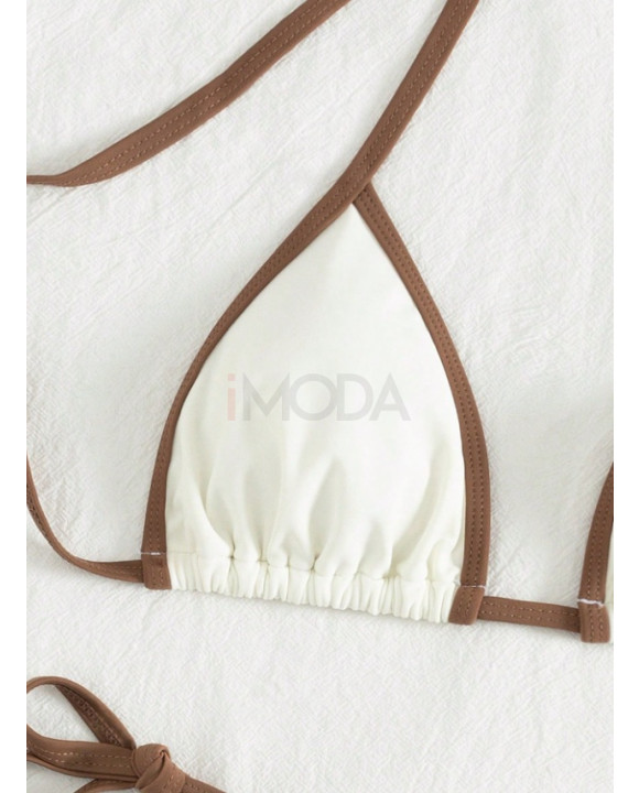 Béžové dvojdielne plavky-325438-20