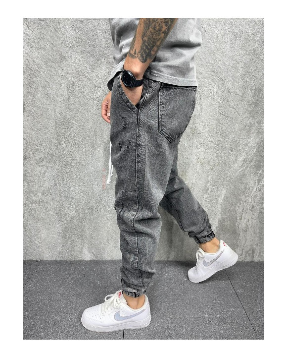 Sivé rifle s gumeným pásom-255321-20