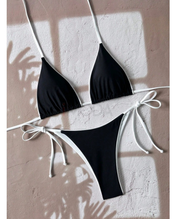 Čierne dvojdielne plavky-325405-20