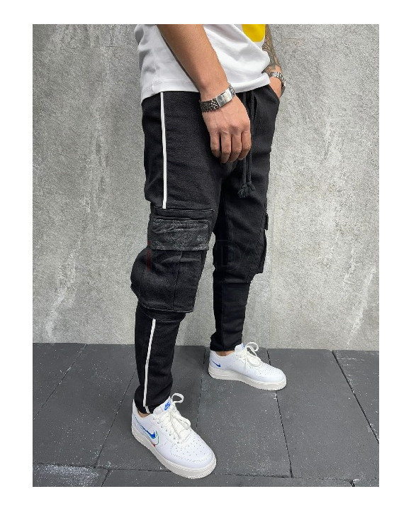 Čierne rifle s vreckami-255402-20