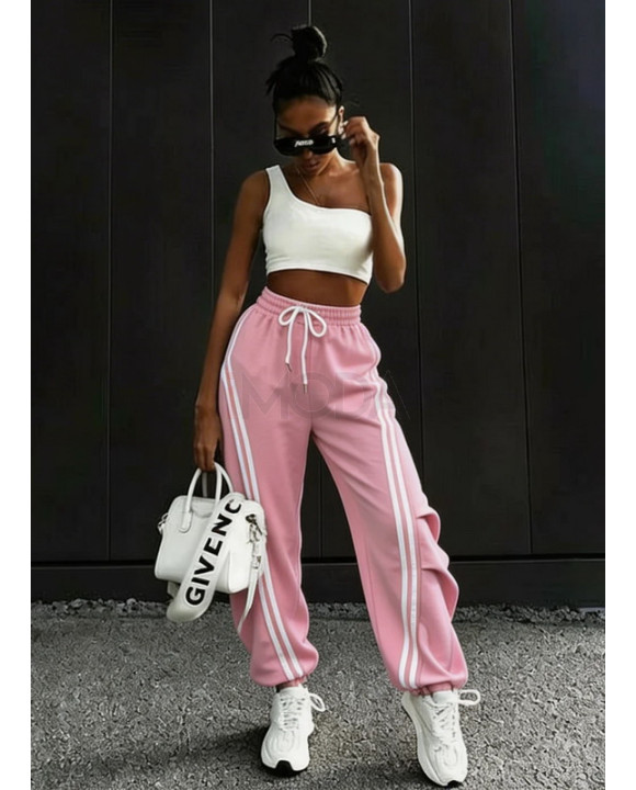 Ružové teplákové nohavice-326592-20