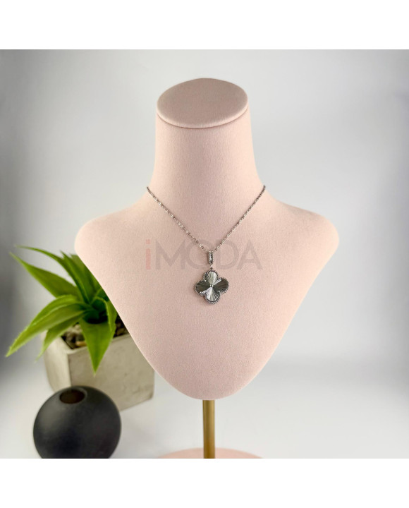 Dámsky oceľový náhrdelník-321624-20