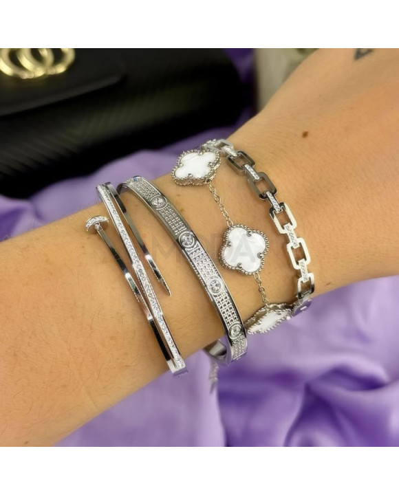 Dámsky oceľový náramok-321967-20