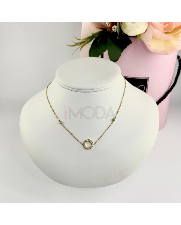 Oceľový náhrdelník s príveskom-321793-20