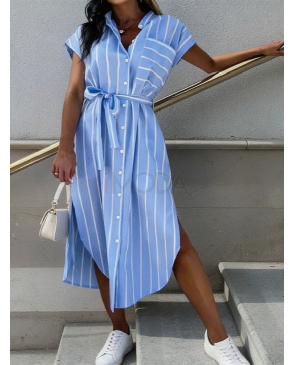 Modré pruhované šaty-325993-20