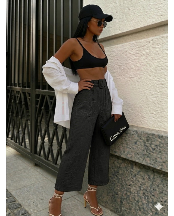 Čierne mušelínové nohavice-326317-20