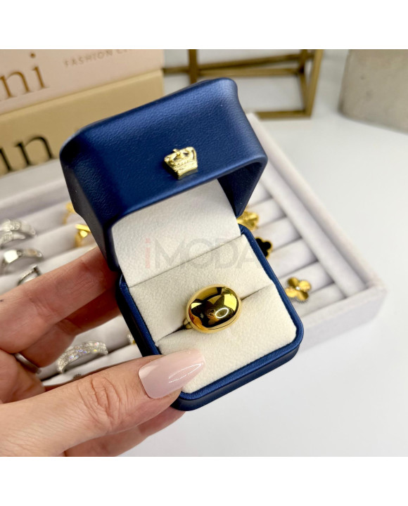 Oceľový prsteň nastaviteľný-322057-20