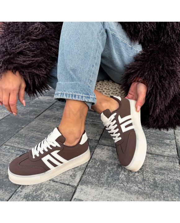 Tmavohnedé tenisky-324298-20