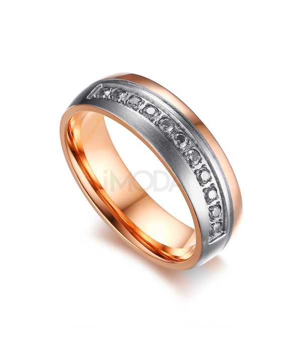 Dámska oceľová obrúčka