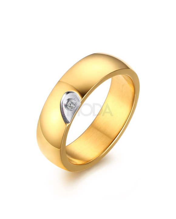 Pánska oceľová obrúčka