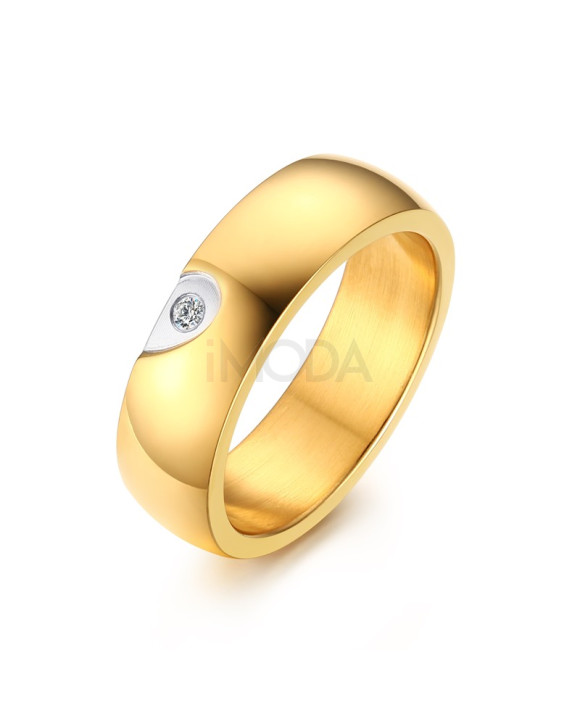 Dámska oceľová obrúčka