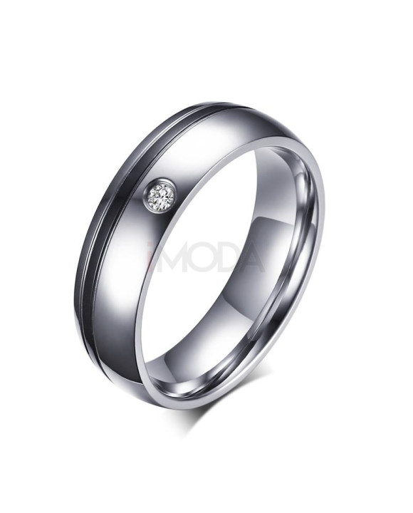 Pánska oceľová obrúčka