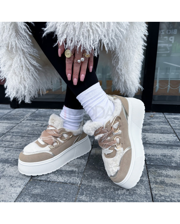 Béžové zateplené tenisky-323761-20