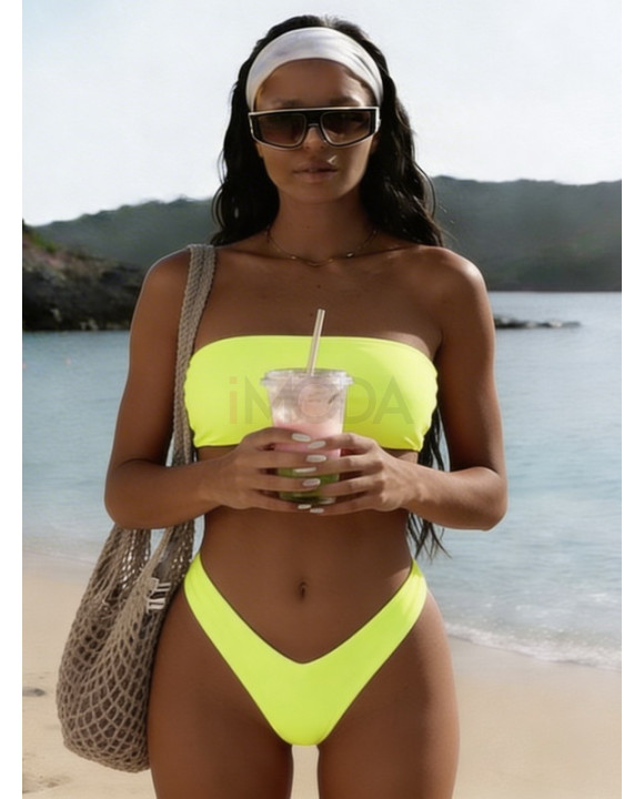 Žlté dvojdielne plavky-325732-20