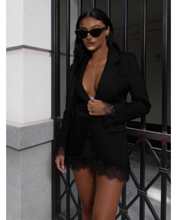 Čierne sako s čipkou-325511-20