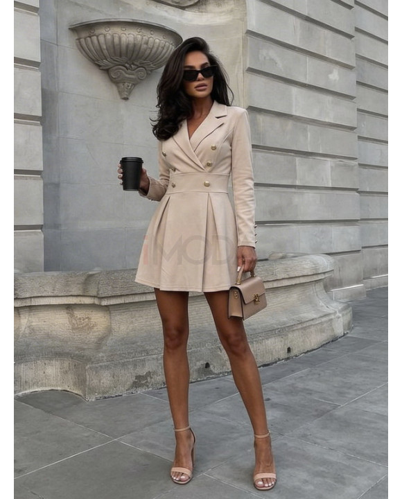 Béžové sakové šaty-326166-20