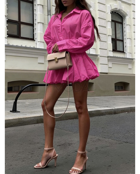 Ružové puffy šaty-325765-20