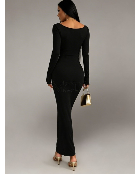 Čierne dlhé šaty-325986-20