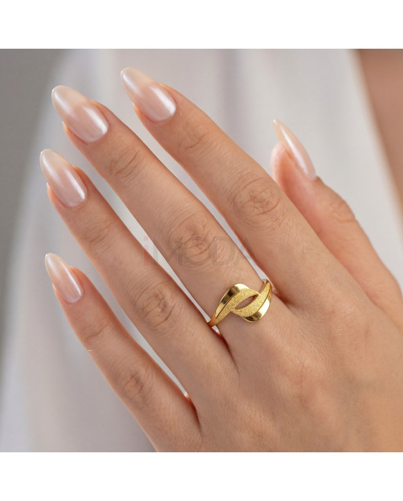 Dámsky oceľový prsteň-322106-20