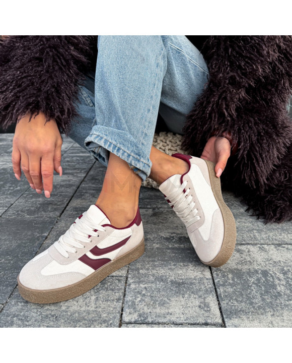 Béžovo-vínové tenisky-324305-20