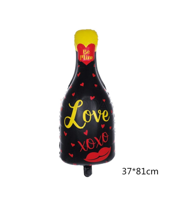 Narodeninový balón v tvare fľaše LOVE-157490-20